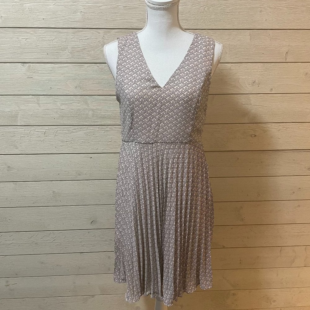 Banana Republic Geometric Print Dress Size 8P